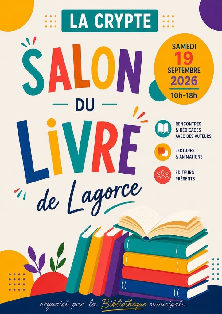 SALON DU LIVRE LAGORCE
